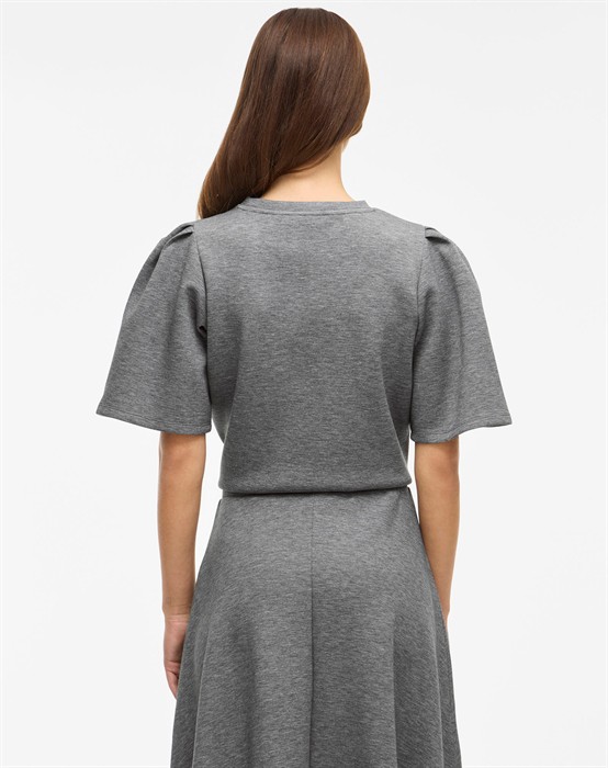 VIReflect O-Neck T-shirt - Medium Grey Melange